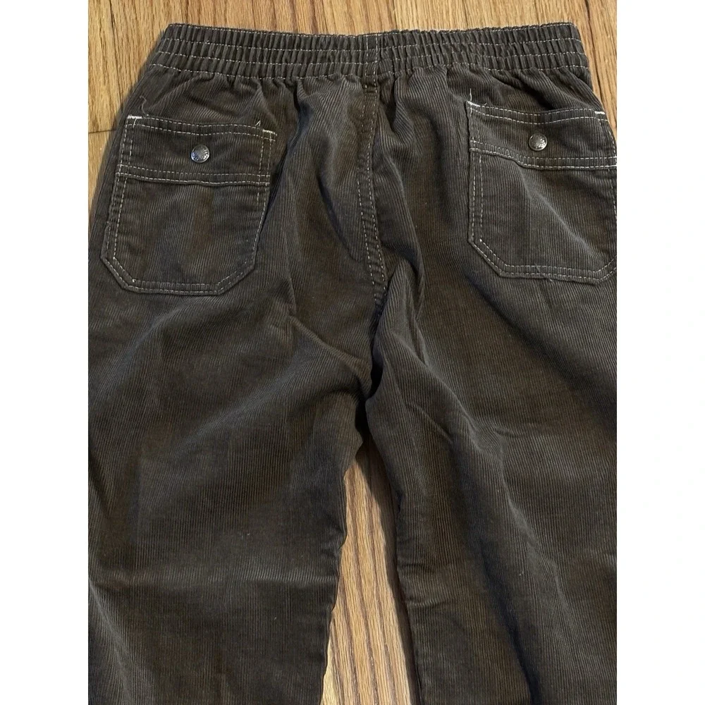 Vtg 70s Corduroy Big Bell Bottom Pants Flare DARK BROWN 31x30 Talon Zipper SEARS